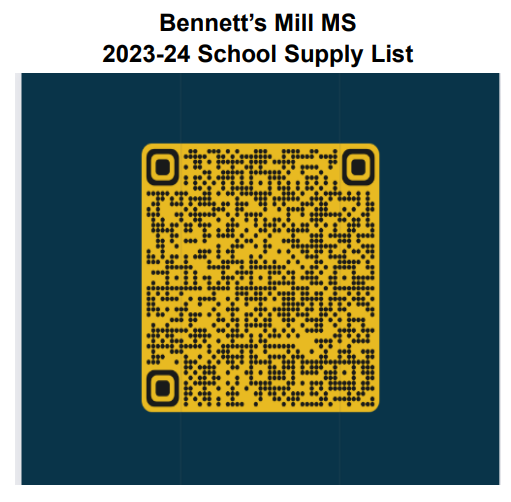  BMMS 23-24 Supply List